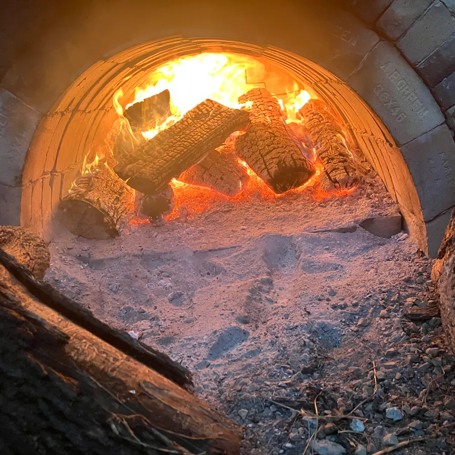 Cassville Anagama firing participants in 2025